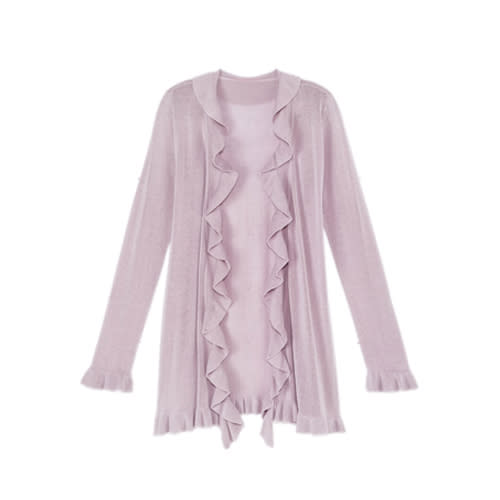 RAYON-BLEND CARDIGAN, $64.90, REBECCA TAYLOR, HSN.COM