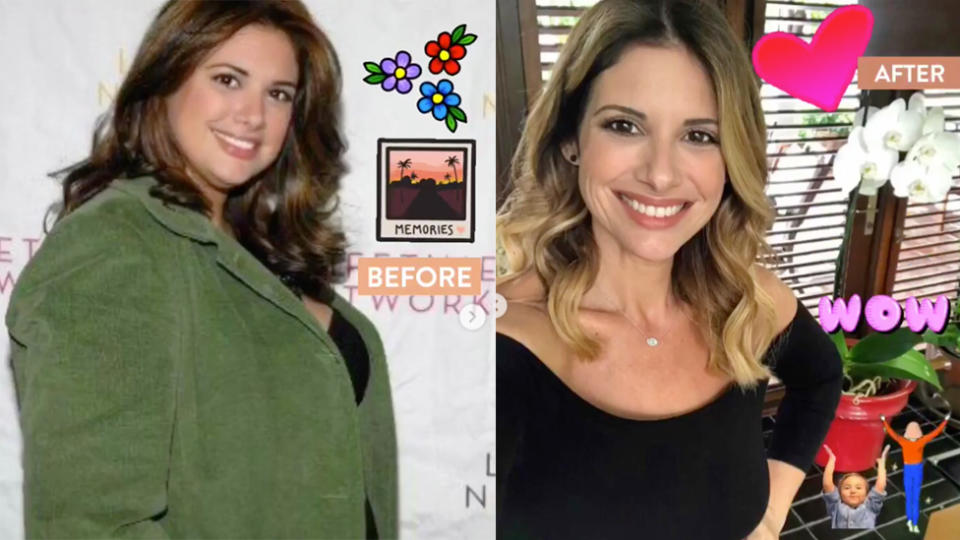 Alessandra Rampolla before and after photos weight loss