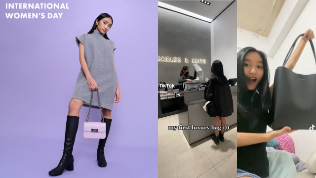 Charles & Keith invites viral 'luxury bag' TikTok teen to meet its