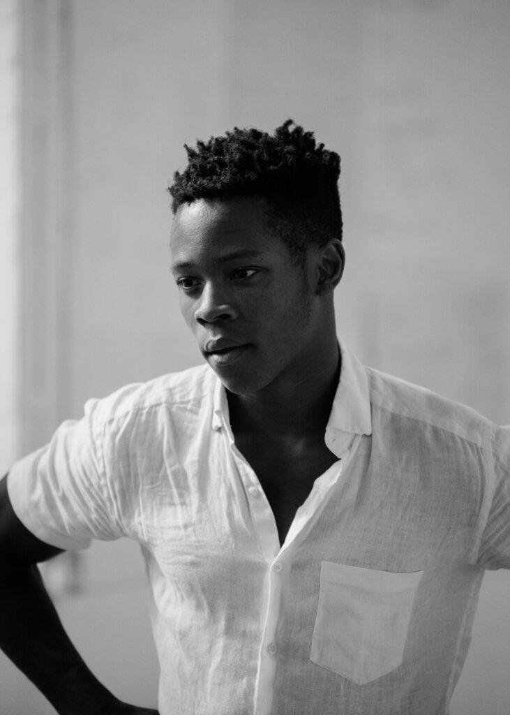 Alistair Nwachukwu as Bobby (Image: Camilla Greenwell)