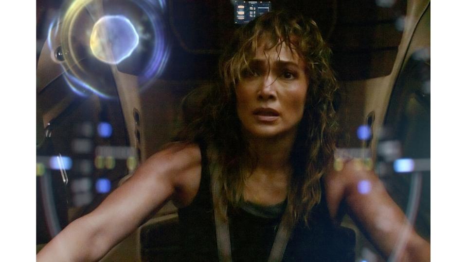 Atlas. Jennifer Lopez as Atlas. Cr. Ana Carballosa/Netflix  ©2023