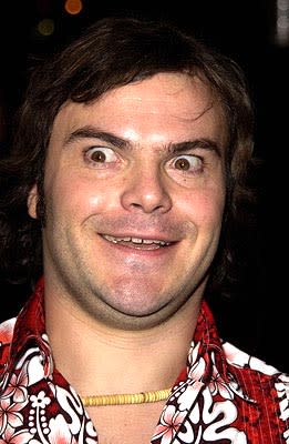 Jack Black at the Hollywood premiere of Paramount's Orange County