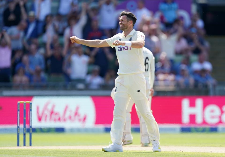 James Anderson made short work of his duel with Virat Kohli (Mike Egerton/PA) (PA Wire)