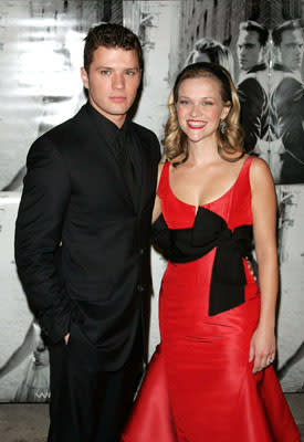 Ryan Phillippe and Reese Witherspoon at the LA premiere of 20th Century Fox's Walk the Line