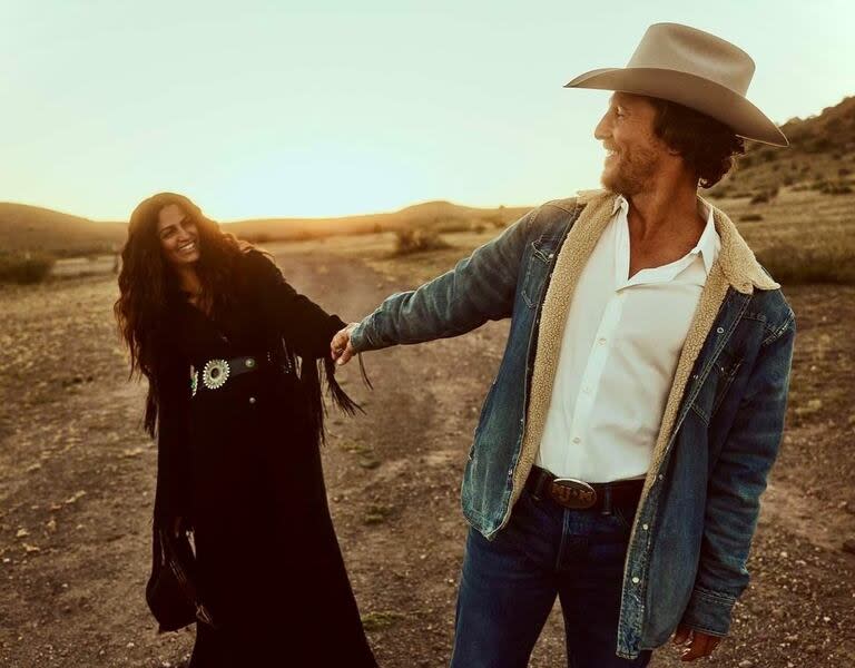 Matthew McConaughey y un dulce posteo de aniversario