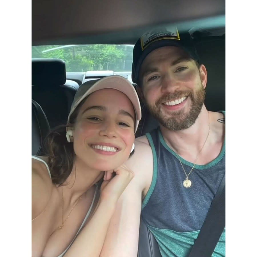 Chris Evans and Alba Batista