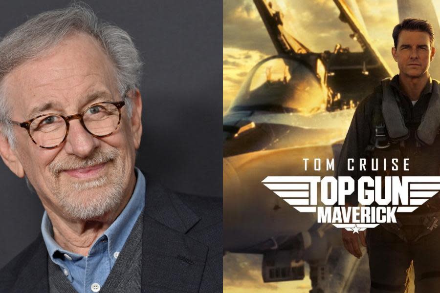 Steven Spielberg le dijo a Tom Cruise que Top Gun: Maverick salvó el trasero de Hollywood
