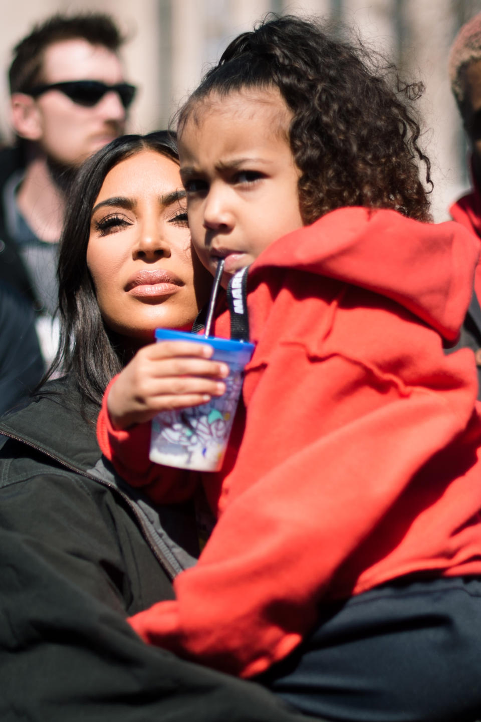 Kim Kardashian threw an epic nature camp-themed birthday party for her oldest child, North, 9. (Emilee McGovern / Getty Images)