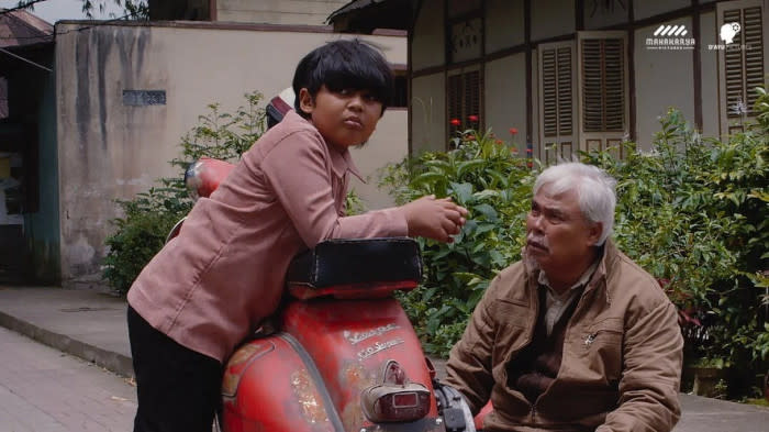  The actor won for his role as the grumpy misunderstood grandpa in 'Perjalanan Pertama'