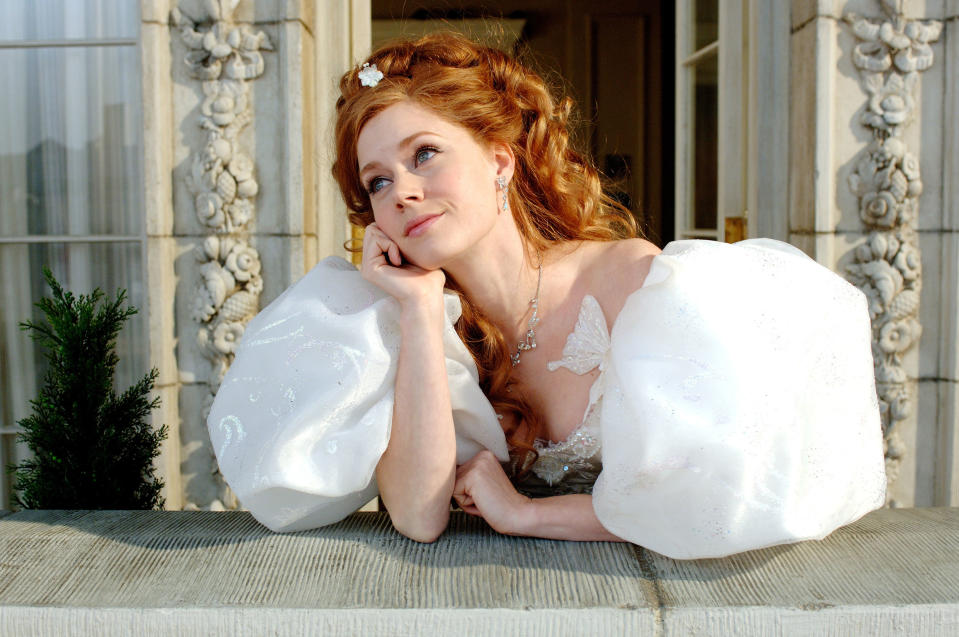 FILE - In this 2007 photo originally released by Disney, Amy Adams portrays Giselle in a scene from "Enchanted." (AP Photo/Disney)