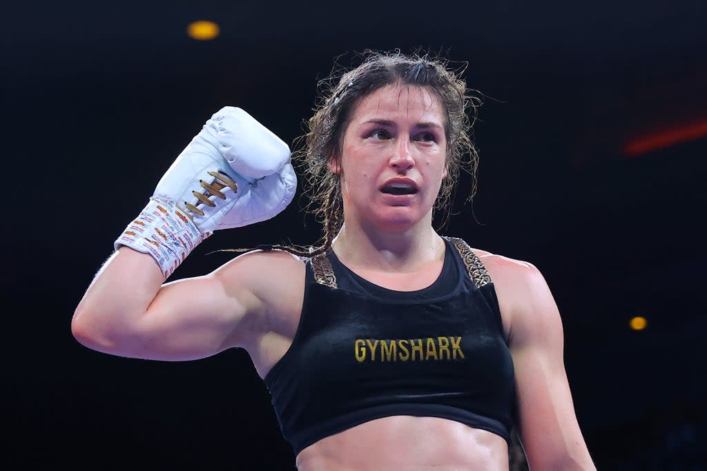 Katie Taylor will fight Amanda Serrano on April 30  (Getty Images)