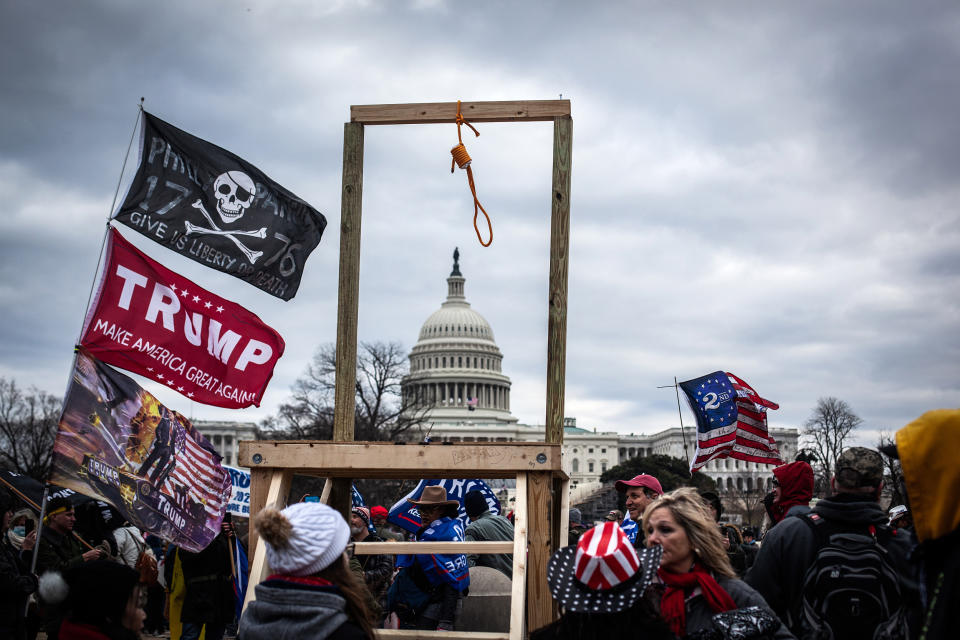 Trump Supporters Hold 