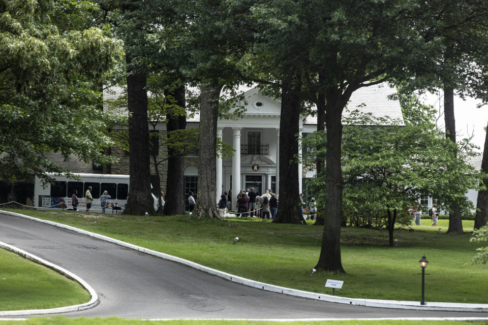 Graceland, la maison d’Elvis Presley le 22 mai 2024.