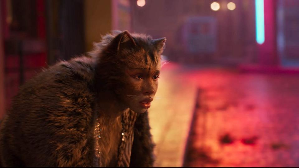 Jennifer Hudson as Grizabella in Cats