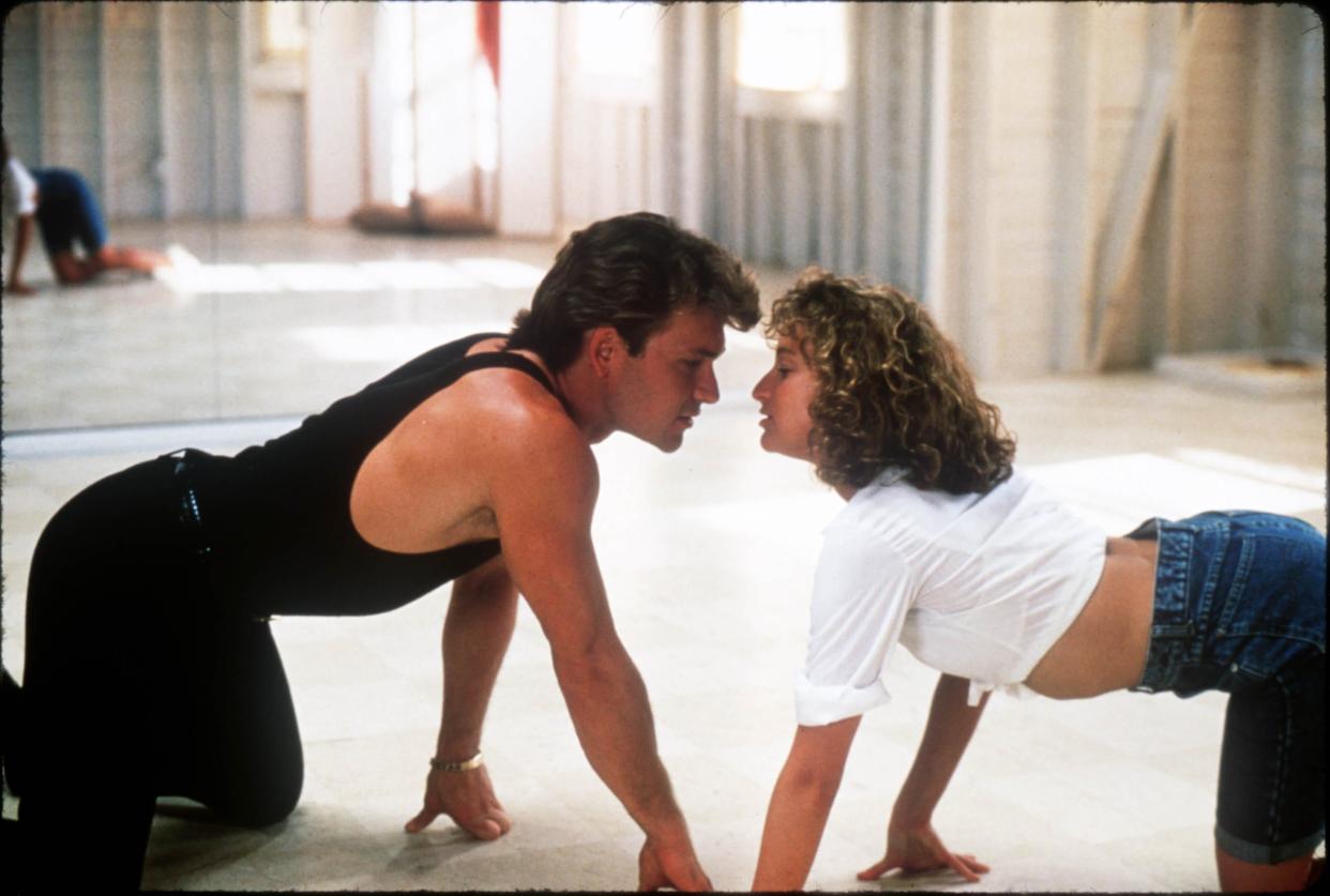 Patrick Swayze and Jennifer Grey in "Dirty Dancing."