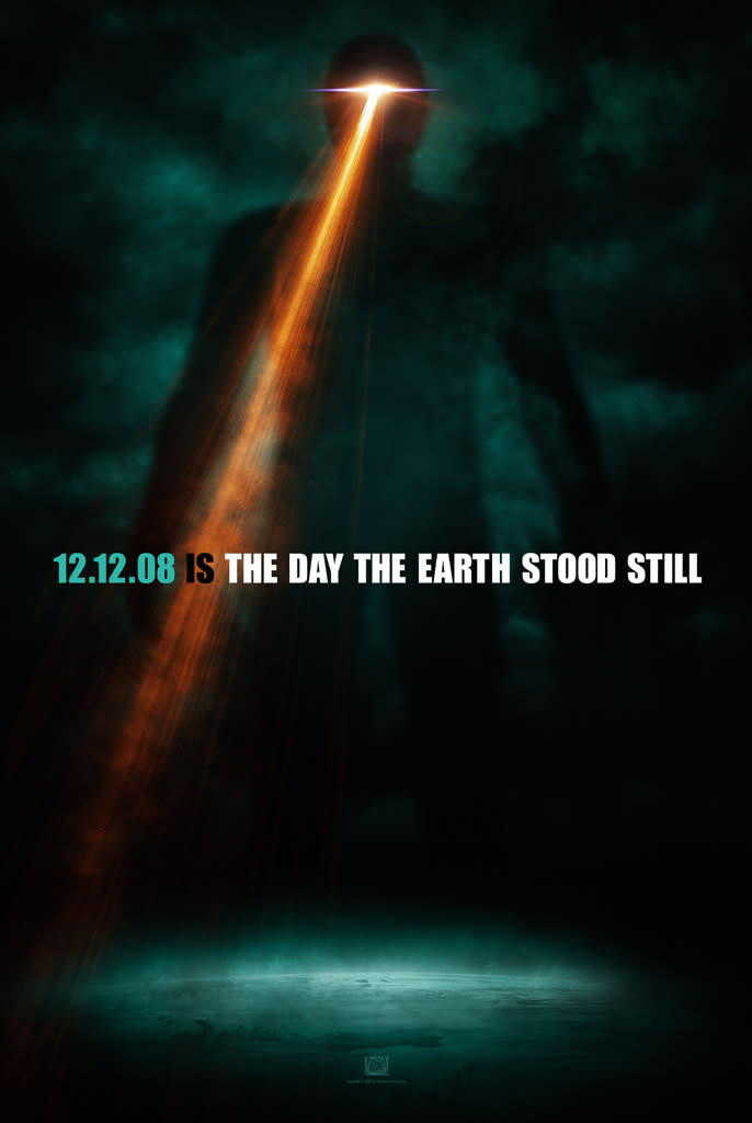 The Day the Earth Stood Still Poster Production Stills 20th Century Fox 2008 Comic-Con