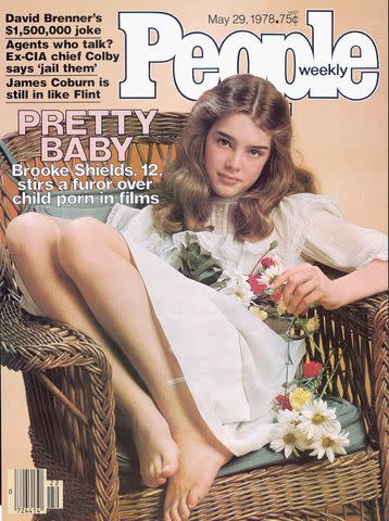 Brooke Shields on the cover of PEOPLE in 1978