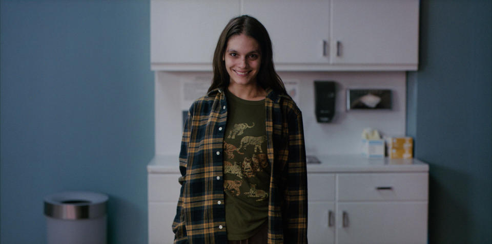 Caitlin Stasey in  â€œSMILEâ€ a Paramount Pictures production in association with Paramount Players and a Temple Hill Production. CREDIT: Paramount Pictures/Paramount + 