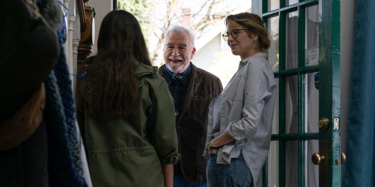 brooklynn prince as kaitlyn, brian cox as jaan and kelly reilly as maddie, little wing