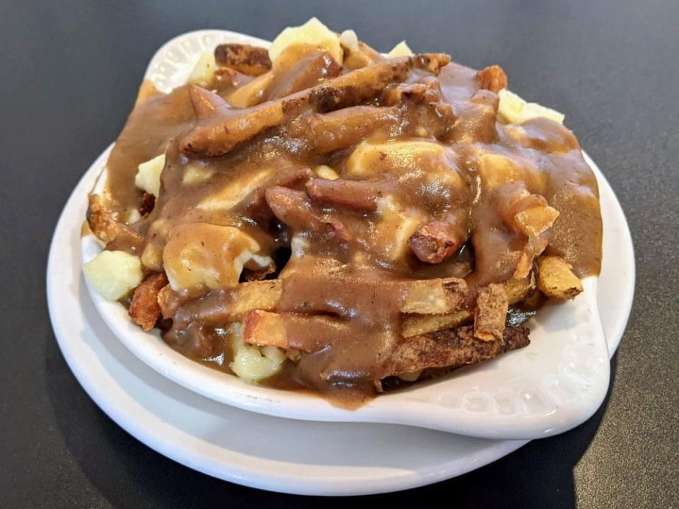 Poutine at the Maple Leaf Diner