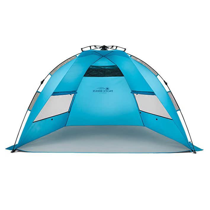 10) Easy Up Beach Tent