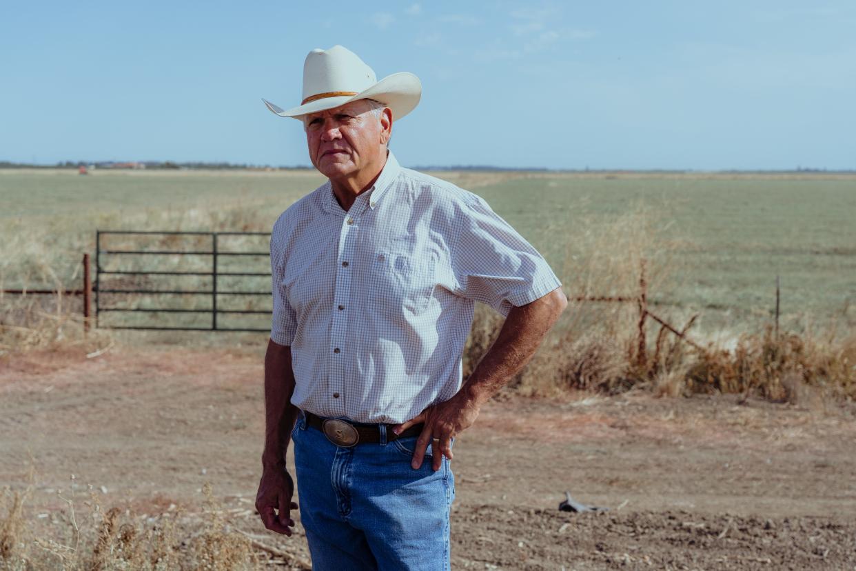 Scott Stone at his ranch.