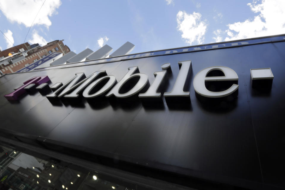 A T-Mobile store in New York. AP Photo/Richard Drew