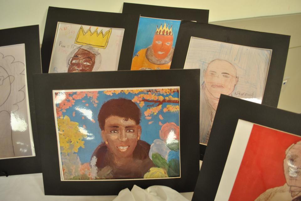 Art submissions from the Boys & Girls Clubs of the Tennessee Valley for UScellular's Seventh Annual Black History Month Art Contest. March 2022