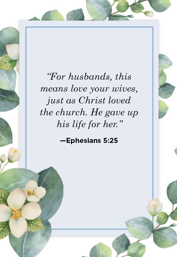 8) Ephesians 5:25