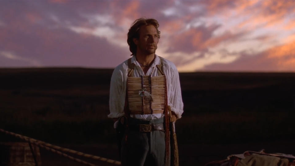 Kevin Costner in Dances with Wolves