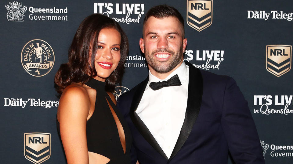 James Tedesco is accused of directing a racial slur at a woman in Sydney last week. Pic: Getty