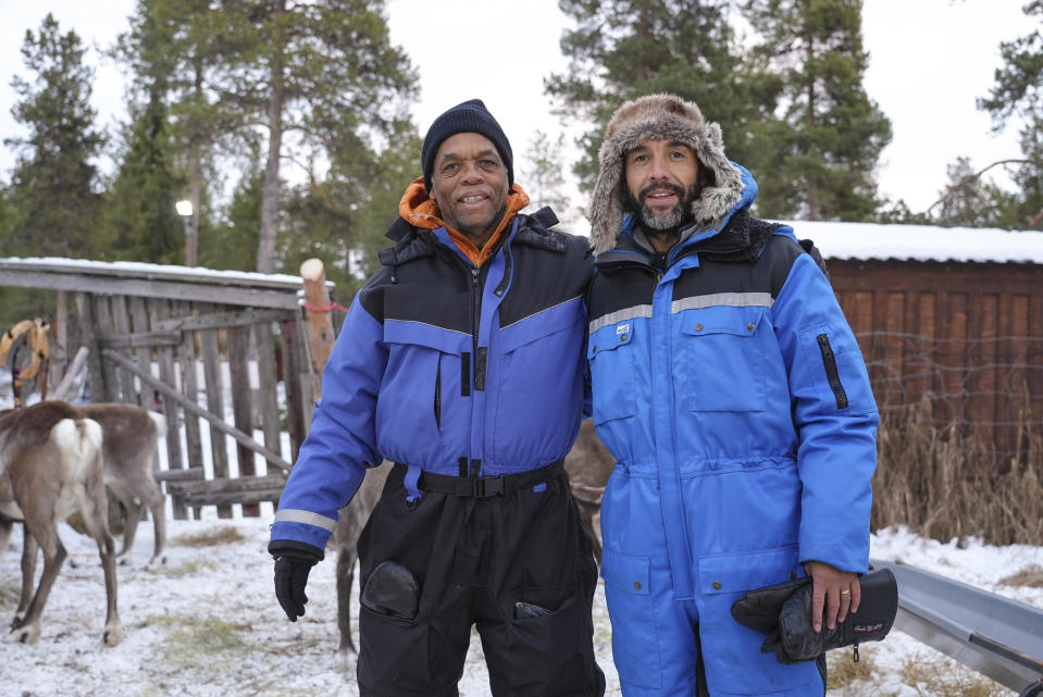 Alex Beresford and Noel won the show (BBC)