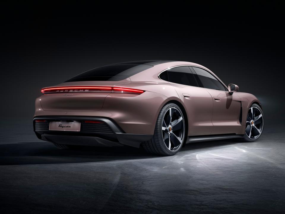 The 2023 Porsche Taycan.