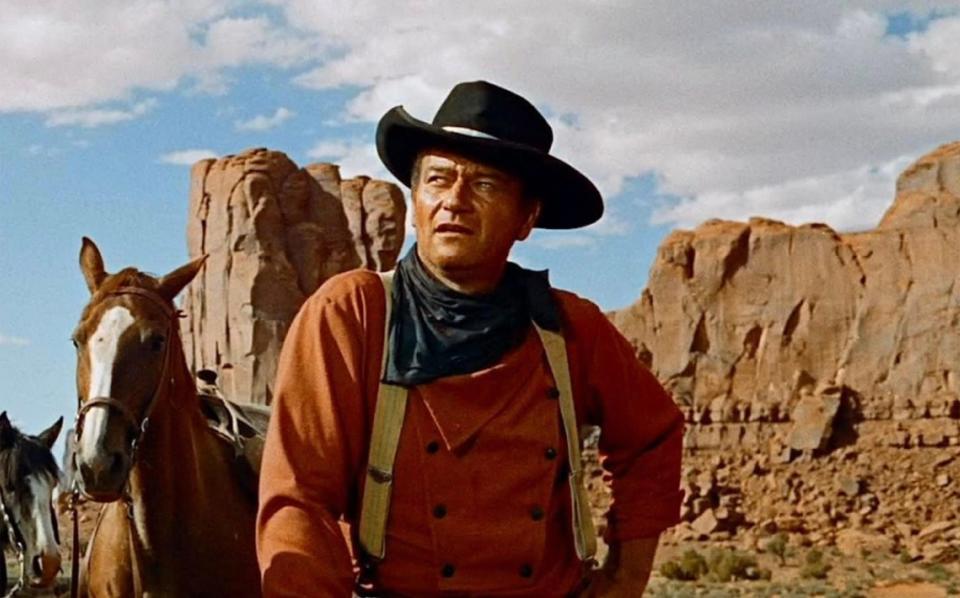 'Most people’s basic idea of the West comes from fiction': John Wayne in The Searchers (1956) - Pictorial Press Ltd / Alamy Stock Photo