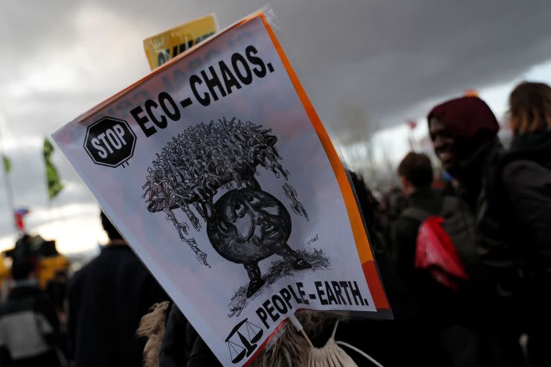 Fridays for Future protest in Madrid