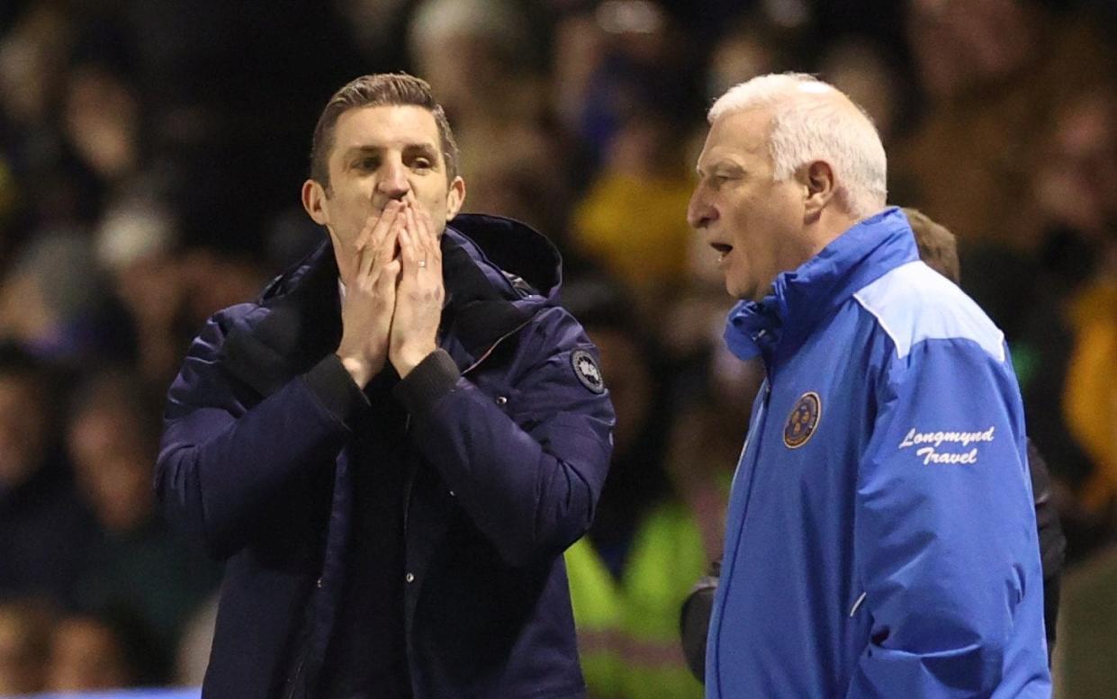 Shrewsbury went close to a late winner from a corner - Action Images via Reuters