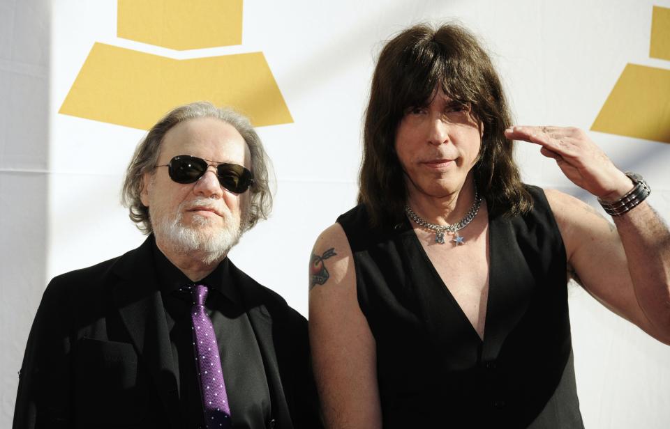 File photo of Tommy and Marky Ramone attending the Recording Academy Special Merit Awards Ceremony in Los Angeles