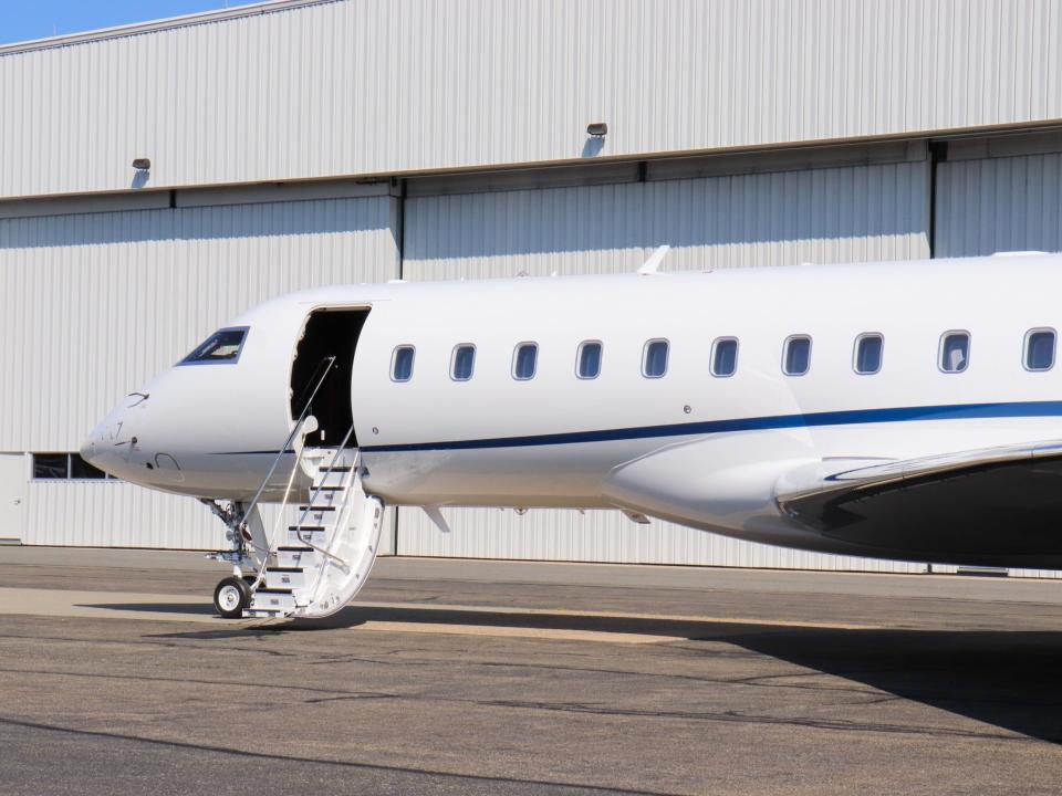 Bombardier Global 6500 private jet