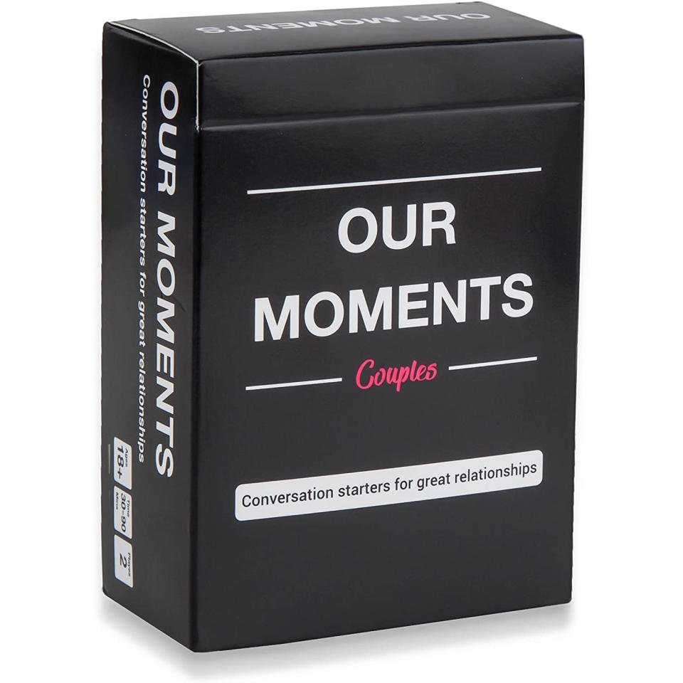 Our Moments conversation card deck, gifts for boyfriend 