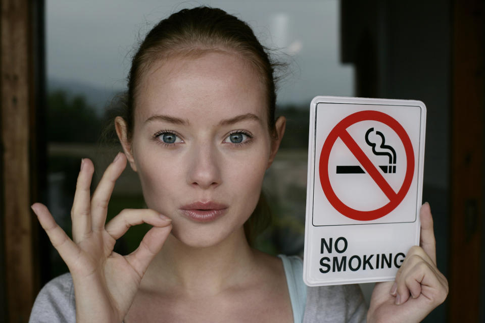 A room occupied by a smoker can effectively expose the other occupants served by the same HVAC system to third-hand smoke, even if they do not share space directly. <em>(Photo: Getty)</em>