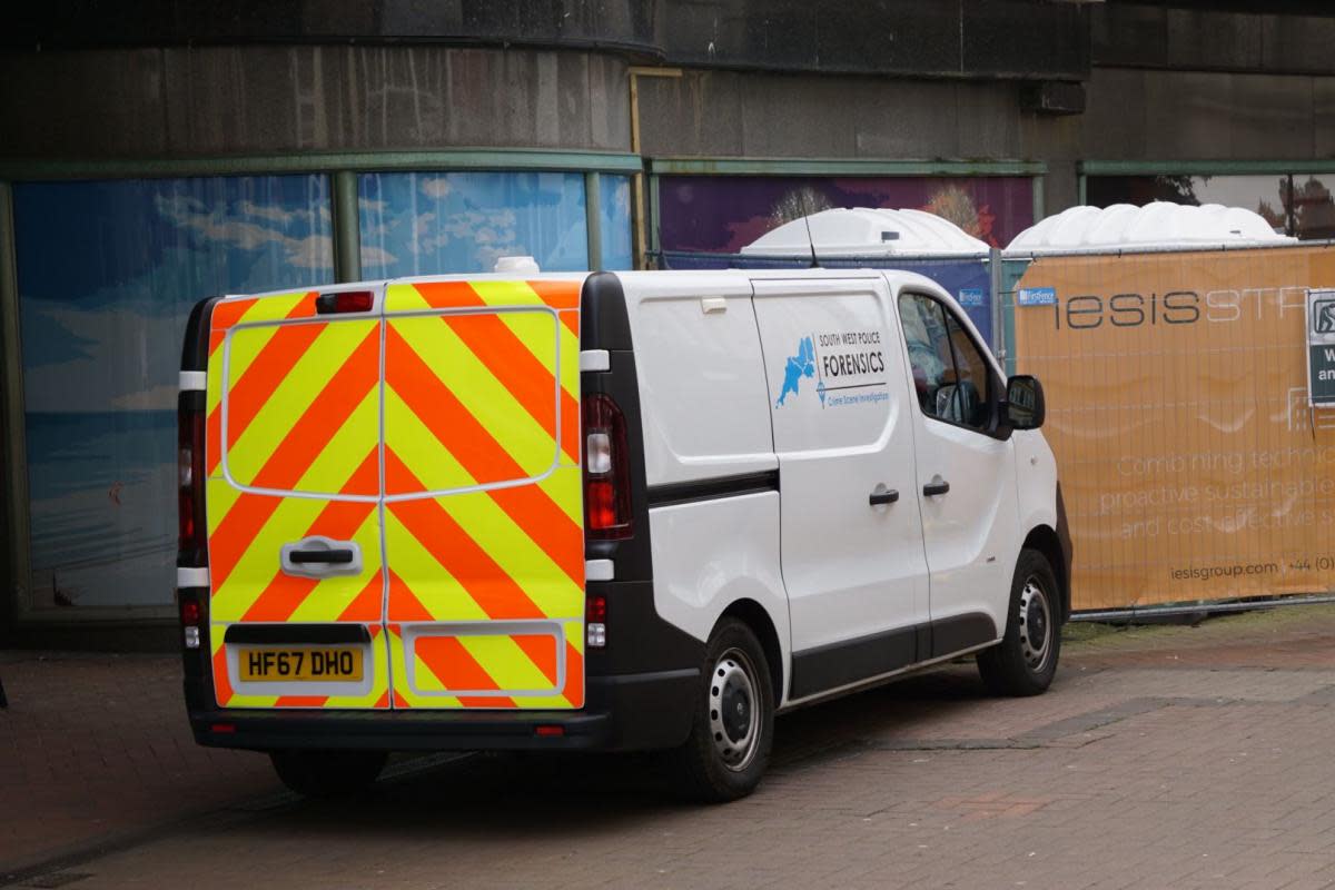 Forensics in Old Christchurch Road <i>(Image: Daily Echo)</i>