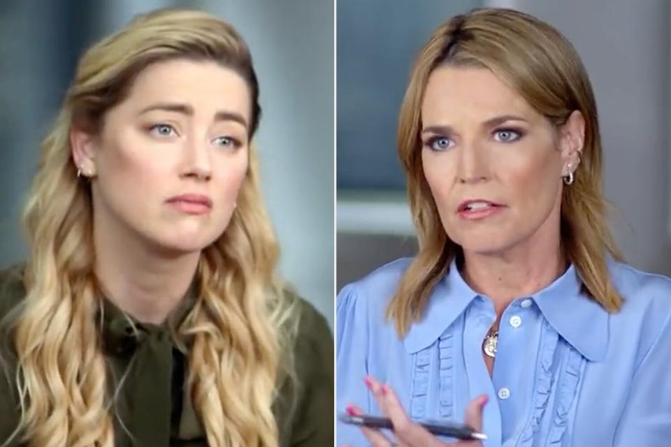 Savannah Guthrie's exclusive interview with Amber Heard