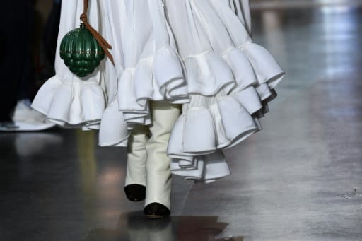 Romantic voyage: Lanvin's Paris fashion week show was inspired by the adventures of the swashbuckling sailor Corto Maltese