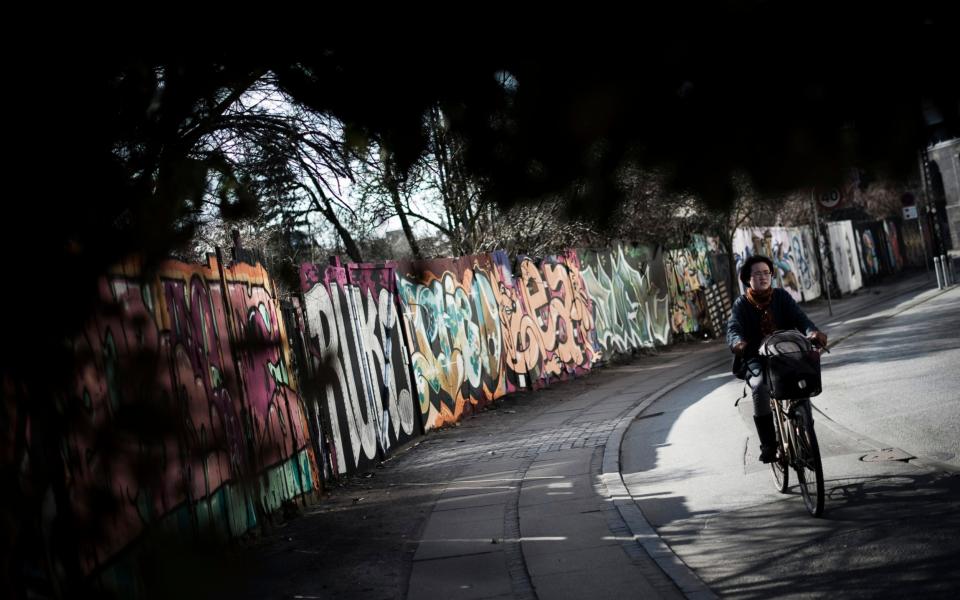 Cycling increasingly popular in Copenhagen - Credit: Jonathan Nackstrand/AFP