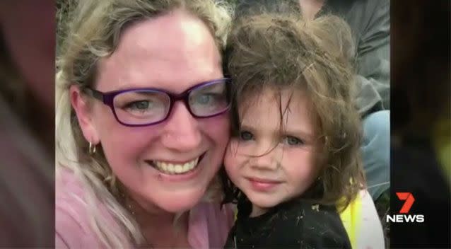 Leisa Bennett was eventually reunited with her granddaughter, Aurora Kyle. Source: 7News