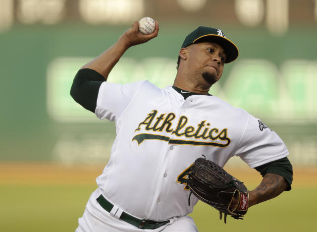 Oakland A's Frankie Montas opens up about his suspension