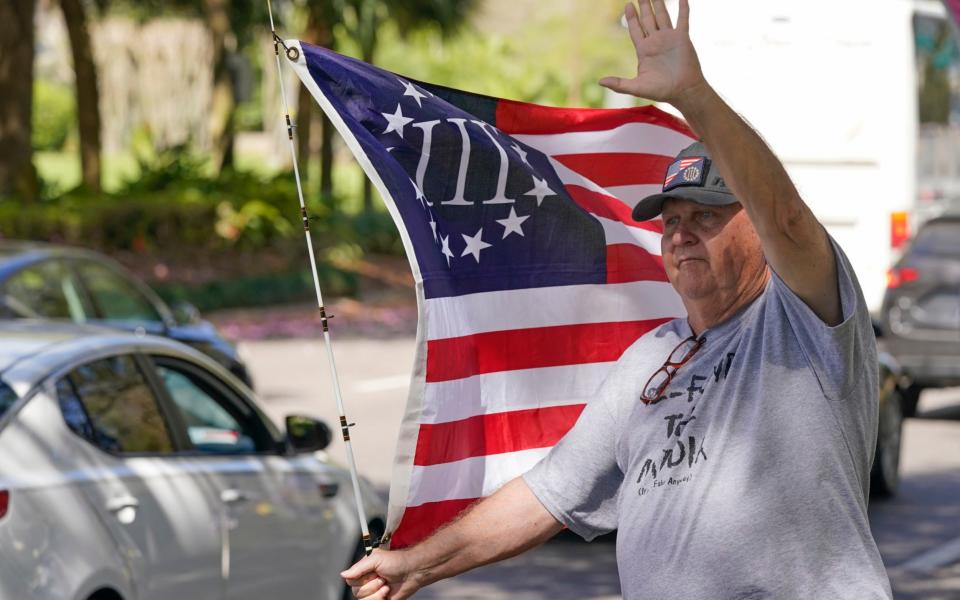 Trump supporters are looking forward to see their man back on the political scene - AP