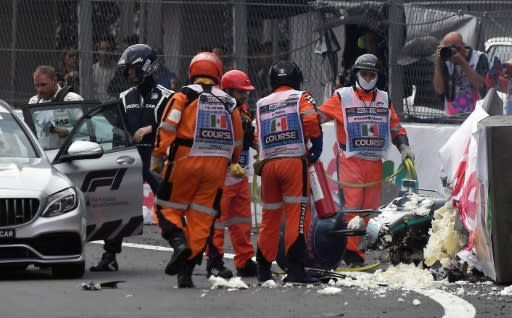 Mercedes mechanics worked overtime to repair Bottas's car after Saturday's smash