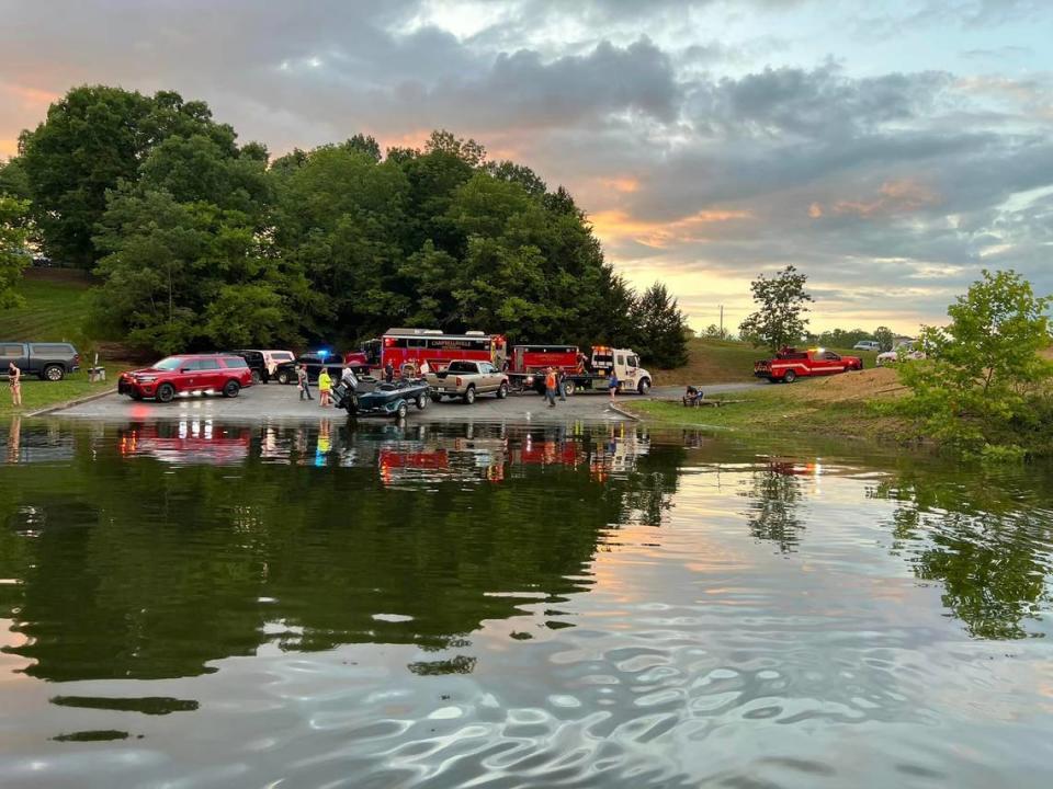 A 69-year-old man drowned Sunday at Green River Lake State Park in Taylor County.