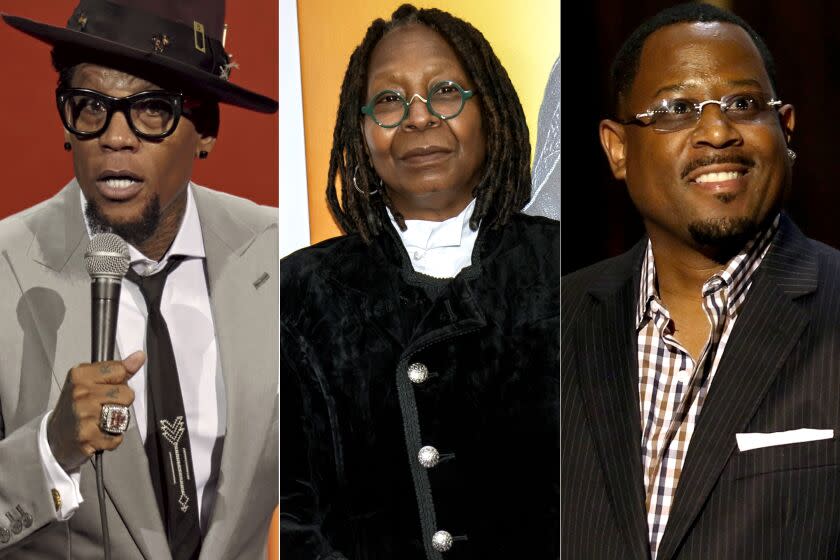 D.L. Hughley, Whoopi Goldberg and Martin Lawrence.